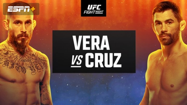 UFC FIGHT NIGHT Vera vs. Cruz Betting Odds and Preview