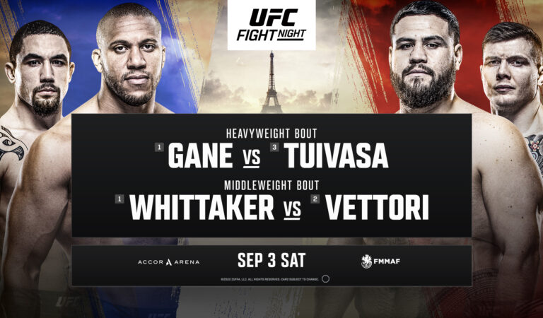 UFC Fight Night Paris: Gane vs. Tuivasa Preview and Betting Talk