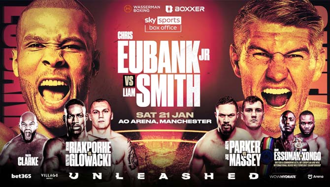 Boxing Double Eubank Jnr vs Smith and Parker vs Massey Betting Predictions