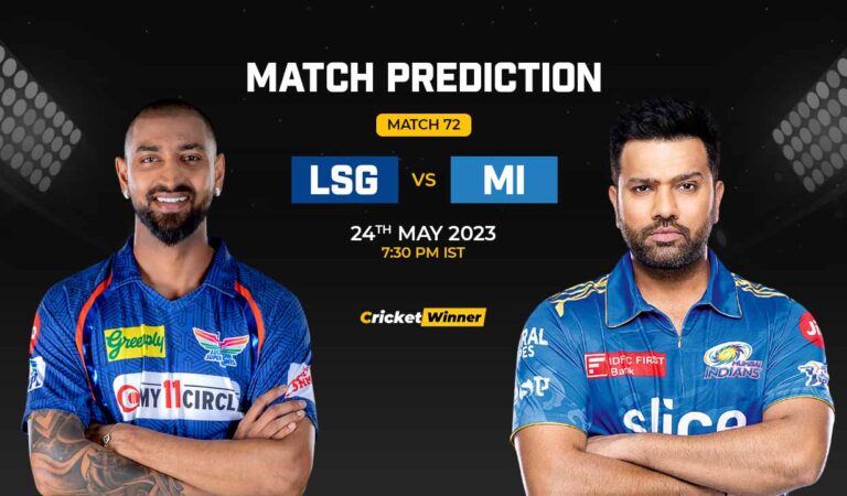 Indian Premier League Cricket Betting LSG vs MI Picks and Predictions