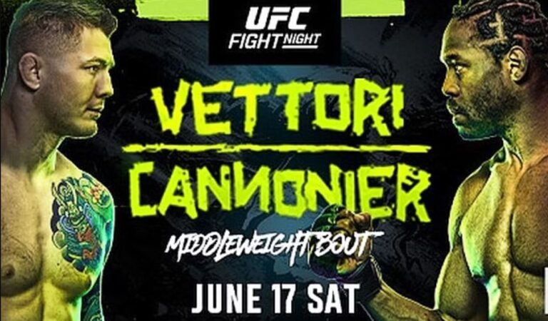 UFC Fight Night: Vettori vs. Cannonier Early Betting Leans Picks and Preview