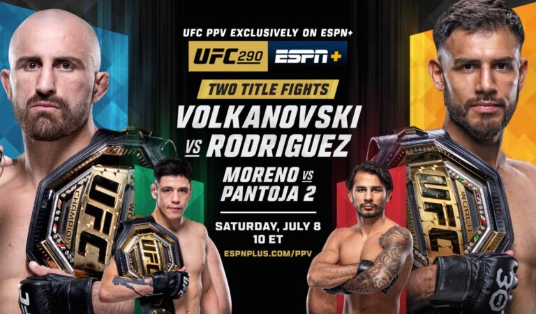 UFC 290 Volkanovski Vs Rodriguez Betting Predictions