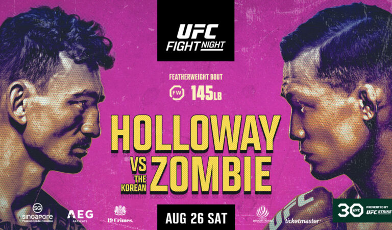 UFC Fight Night: Holloway vs. Korean Zombie Betting Picks and Preview