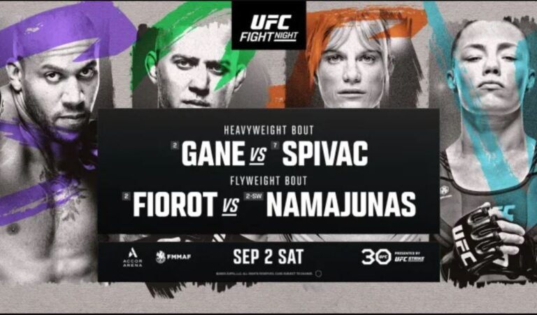 UFC Fight Night: Gane vs. Spivac Betting and Picks