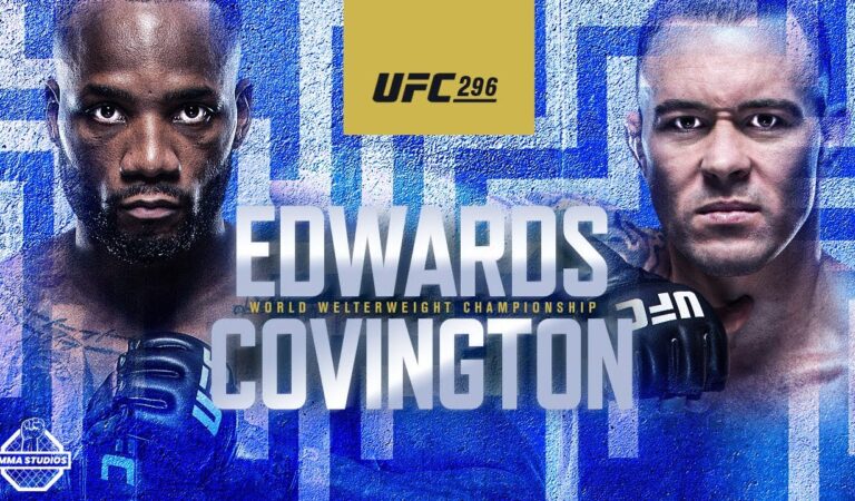 UFC 296 Edwards vs. Covington and Ferguson vs Pimblett Betting and Picks