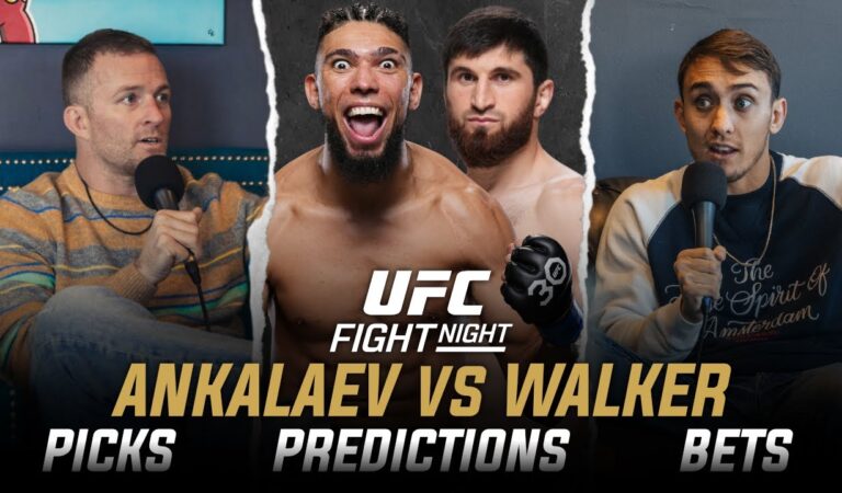 UFC Fight Night: Ankalaev vs. Walker Betting Picks