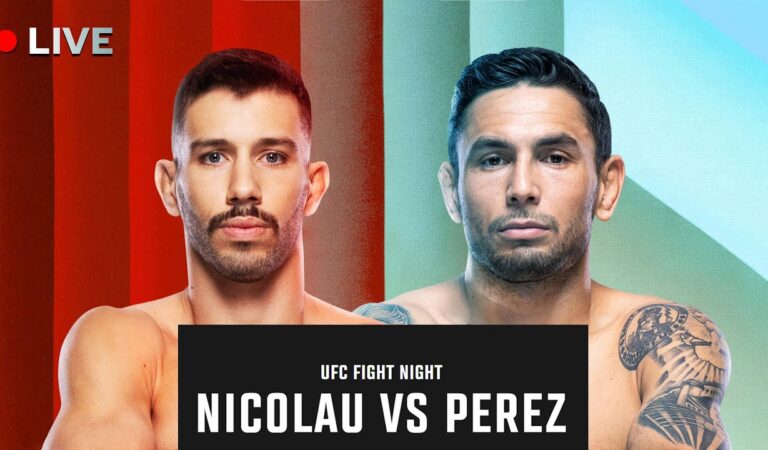 UFC Fight Night: Nicolau vs. Perez Main Card Betting Picks